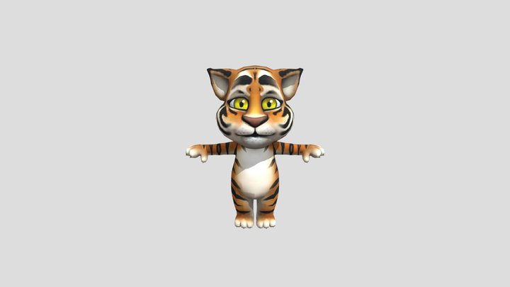 tiger-talking-tom 3D Model