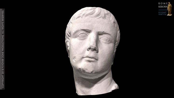 3D rendering of Tiberius