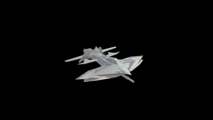 thw spaceship 3D Model