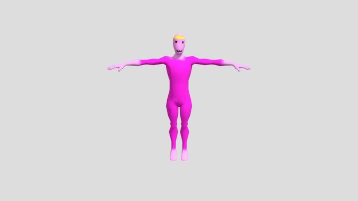 外星人泡泡糖公主 3D Model