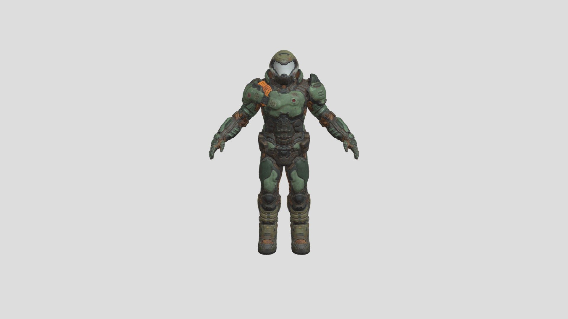 The Doom Slayer - DOOM(2016) - Download Free 3D model by ~Drift ...