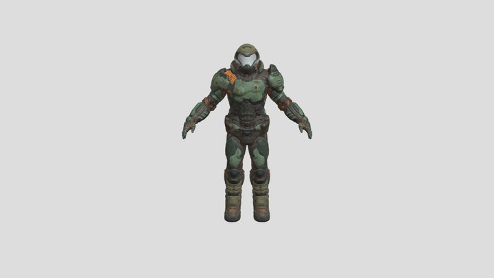 The Doom Slayer - DOOM(2016) – Modello 3D gratuito STL