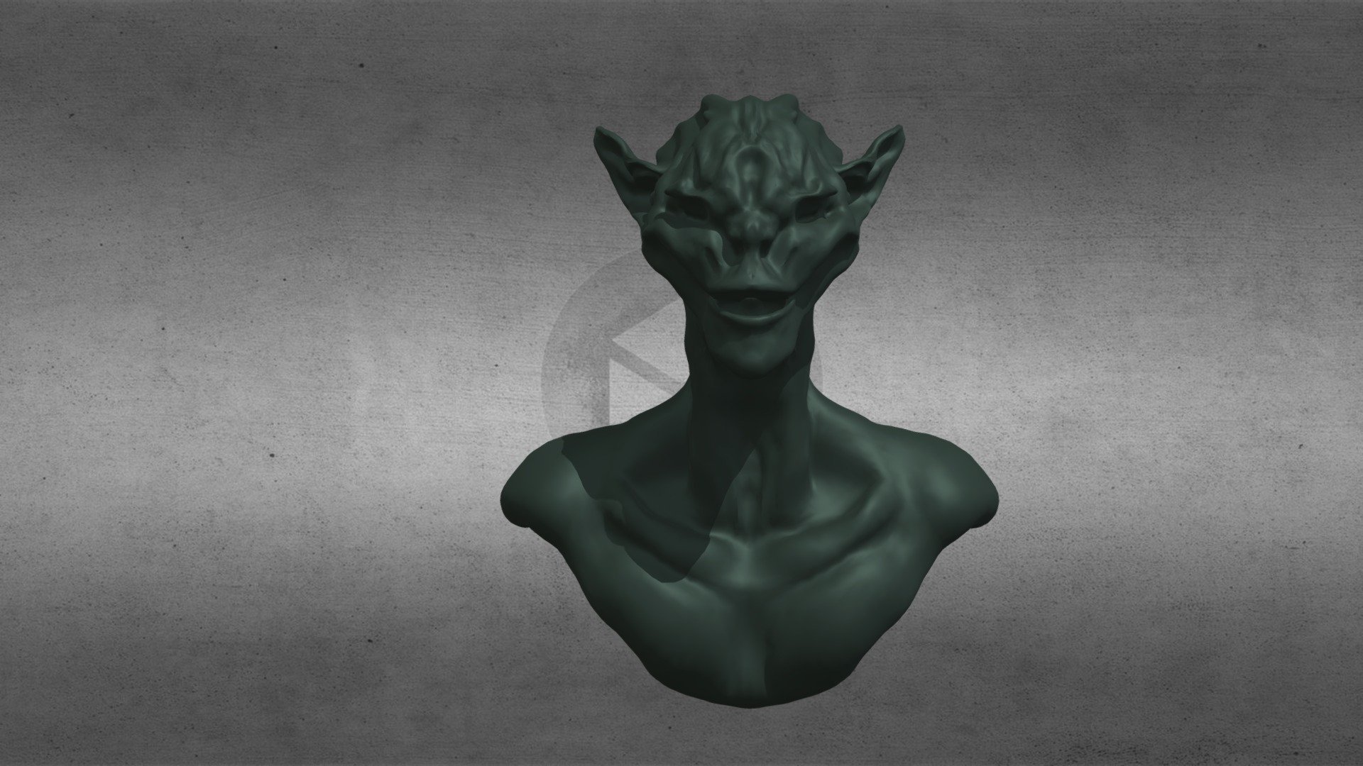 Handsome Evil (head) - Download Free 3D model by SmartPlan [0c227a8 ...