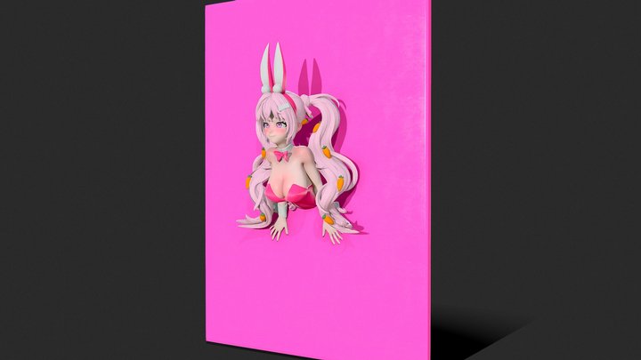 Alice: Wonderland Bunny [Rabbit Hole] 3D Model