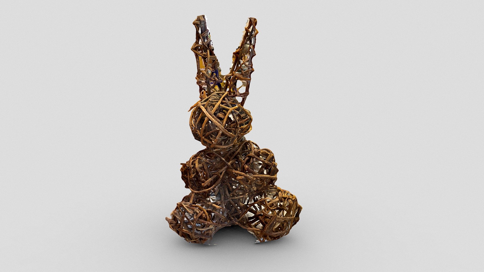 Straw bunny