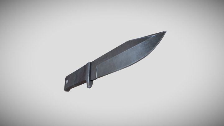 Survival Knife - Hero Prop 3D Model