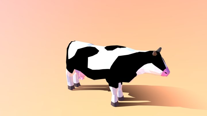 Cow 3D Model