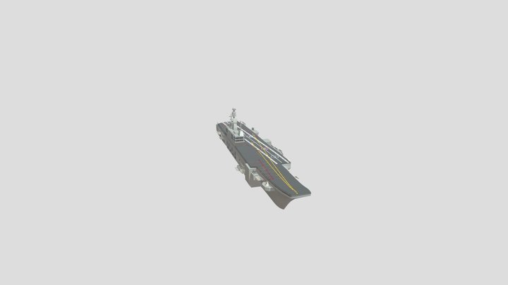 INS Vikrant 3D Model