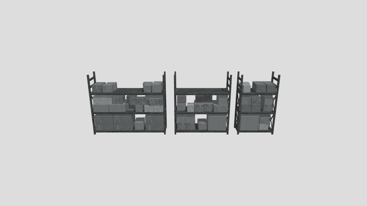 Resonance Shelves 3D Model