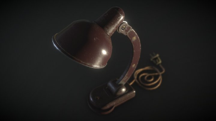NKVD Table Lamp 3D Model
