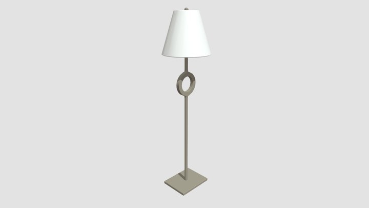 Highly detailed model of lamp 3D Model