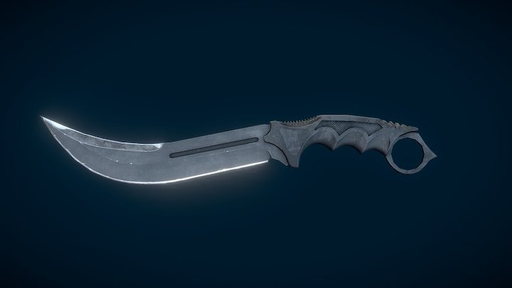 Ninja Knife 3D Model