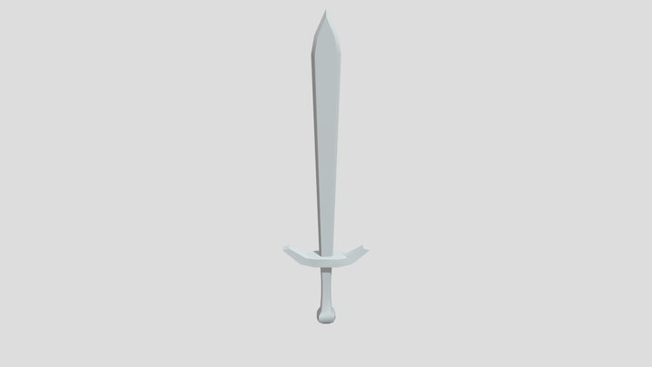 Sword Sketchfab 3D Model