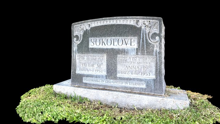 Grave 275 SOKOLOVE 3D Model