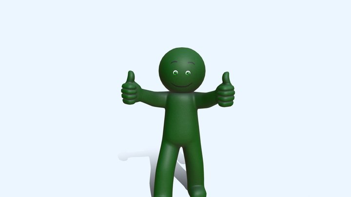 Green man 3D Model