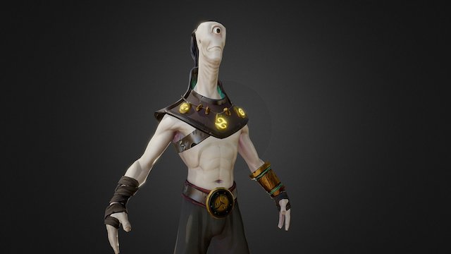 Onir "The Redemptor" 3D Model
