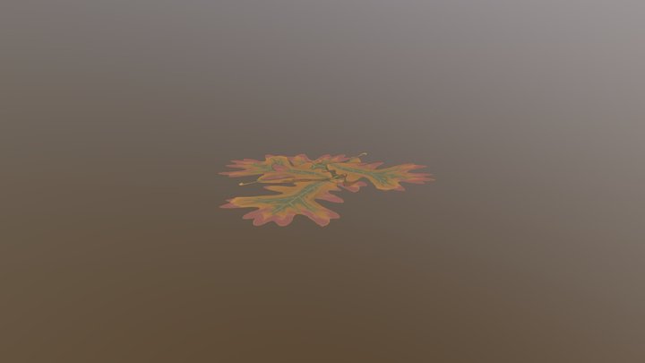 Leaf Pile 3D Model