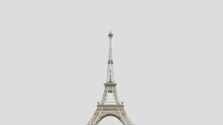 Tour Eiffel - Eiffel Tower 3D Model