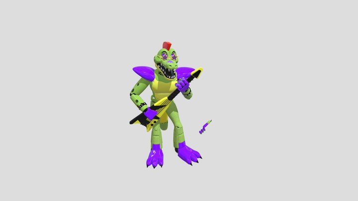 montgomery gator 3D Model