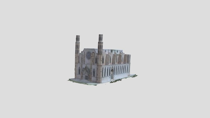 Santa Maria del Mar 3D Model