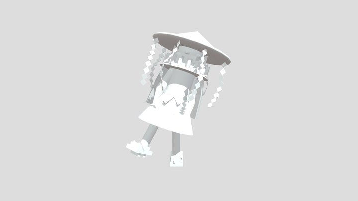 Weird Warrior 3D Model