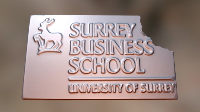 SURREY BUSINESS SCHOOL - Chocolate Bar 3D Model