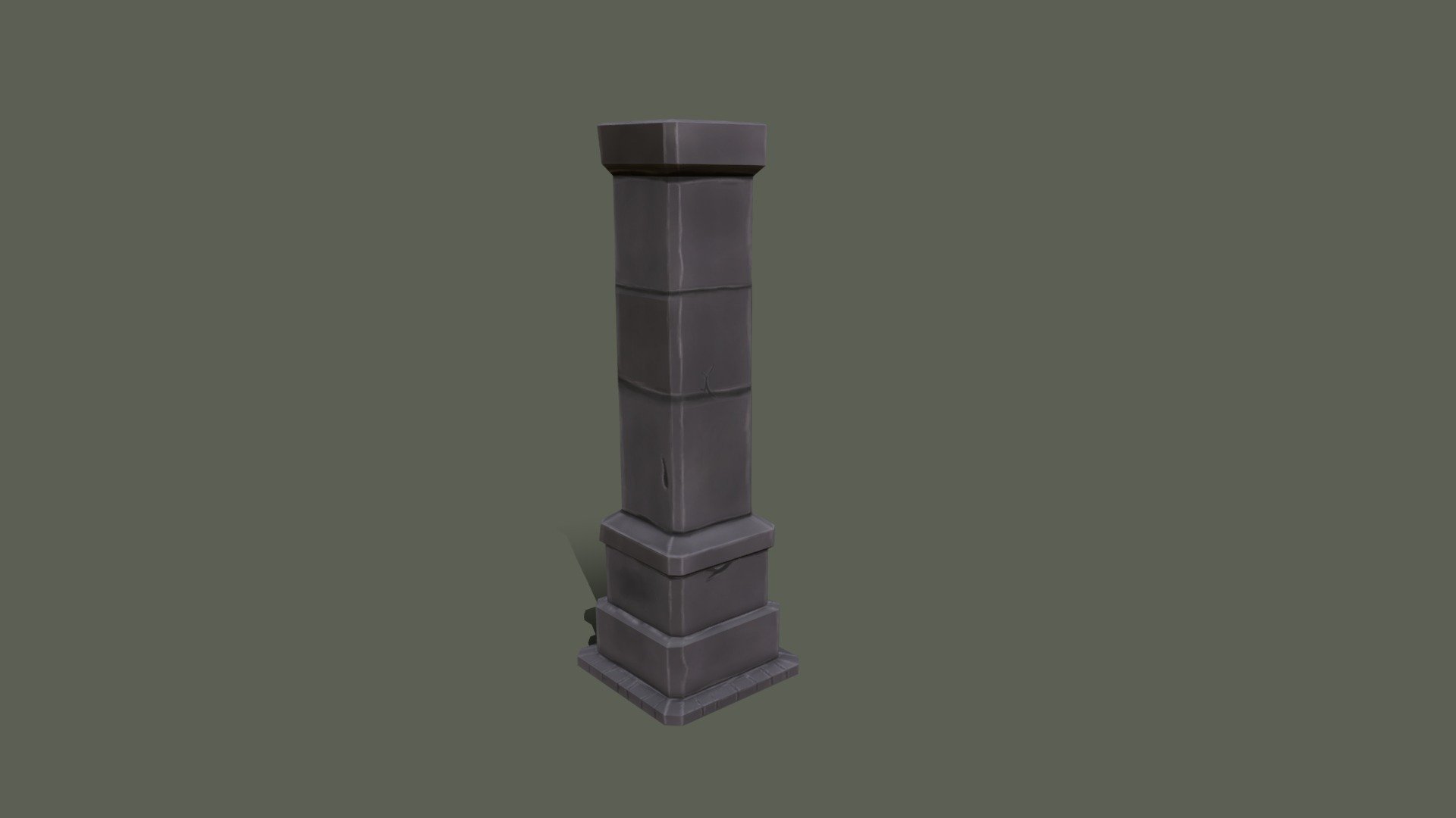 Pillar - Download Free 3D model by nmenetrier [0c2be1b] - Sketchfab