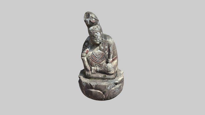 如意輪観音_M 3D Model