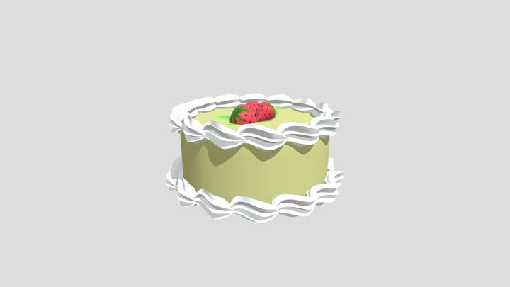 Cake Creamy Strawberry