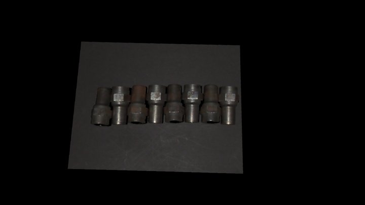 Rusty bolts – Modello 3D gratuito STL