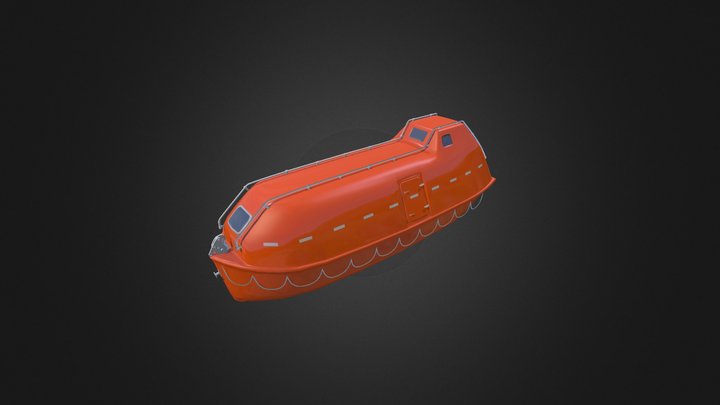 Lifeboat 3D Model