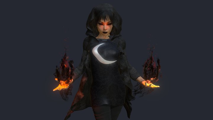 Chloe Vesta Dark Fury - Original Design 3D Model