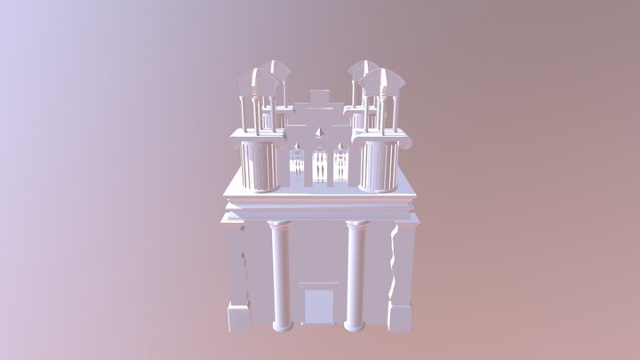 Hidden Temple of Hestia 3D Model
