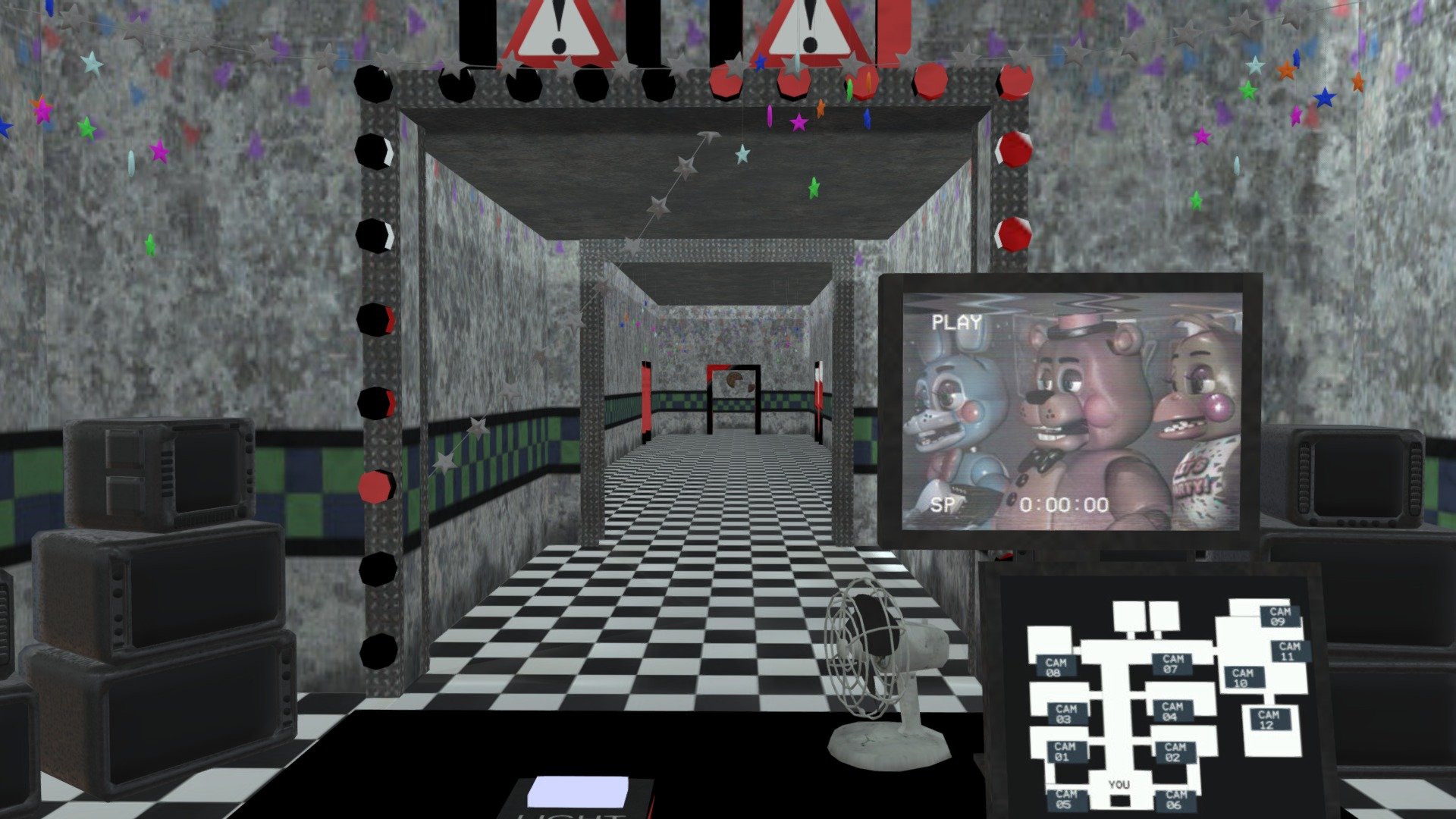 FNAF 2 map - 3D model by good577x (@good577x) [0c2f45c]