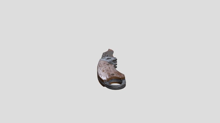 SuvivalKnife 3D Model