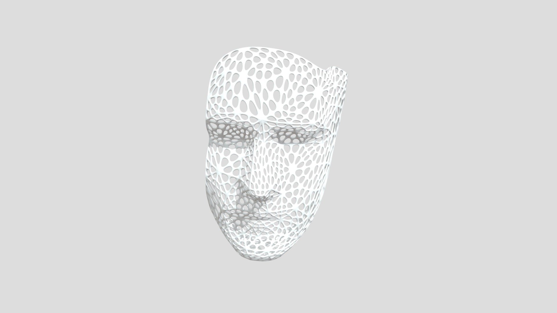 Face Scan Smooth Wireframe - Download Free 3D model by Zorink [0c2f814 ...