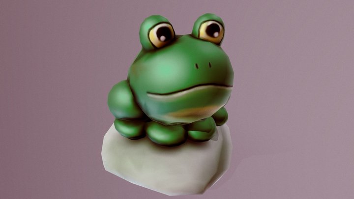 Frog 3D Model