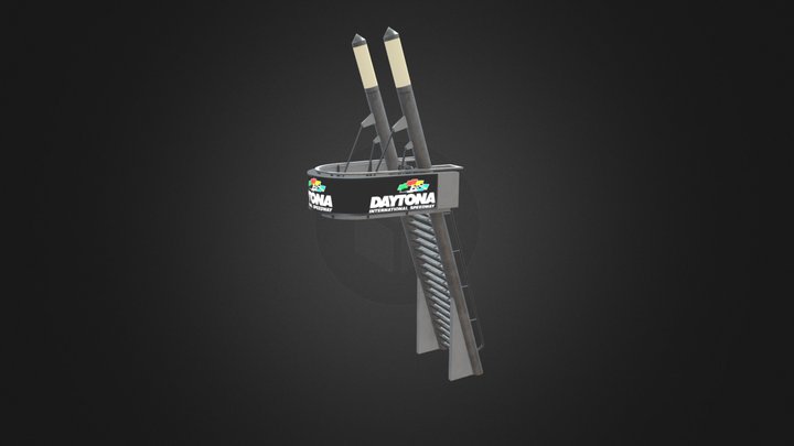 Pole - Daytona - Ride 3 3D Model