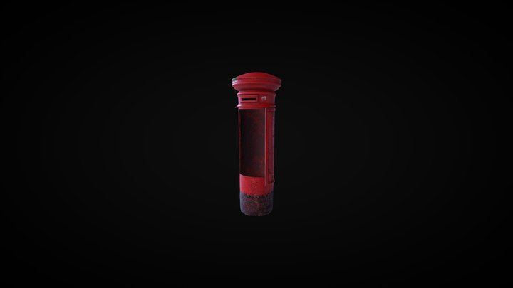 Mail Box from Buenos Aires, Argentina 3D Model