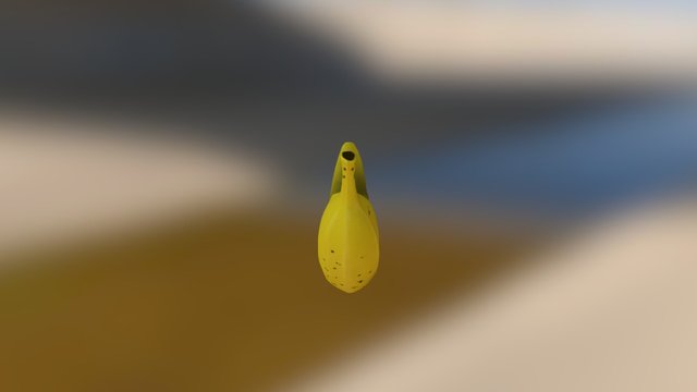 Banana Base Model 3D Model