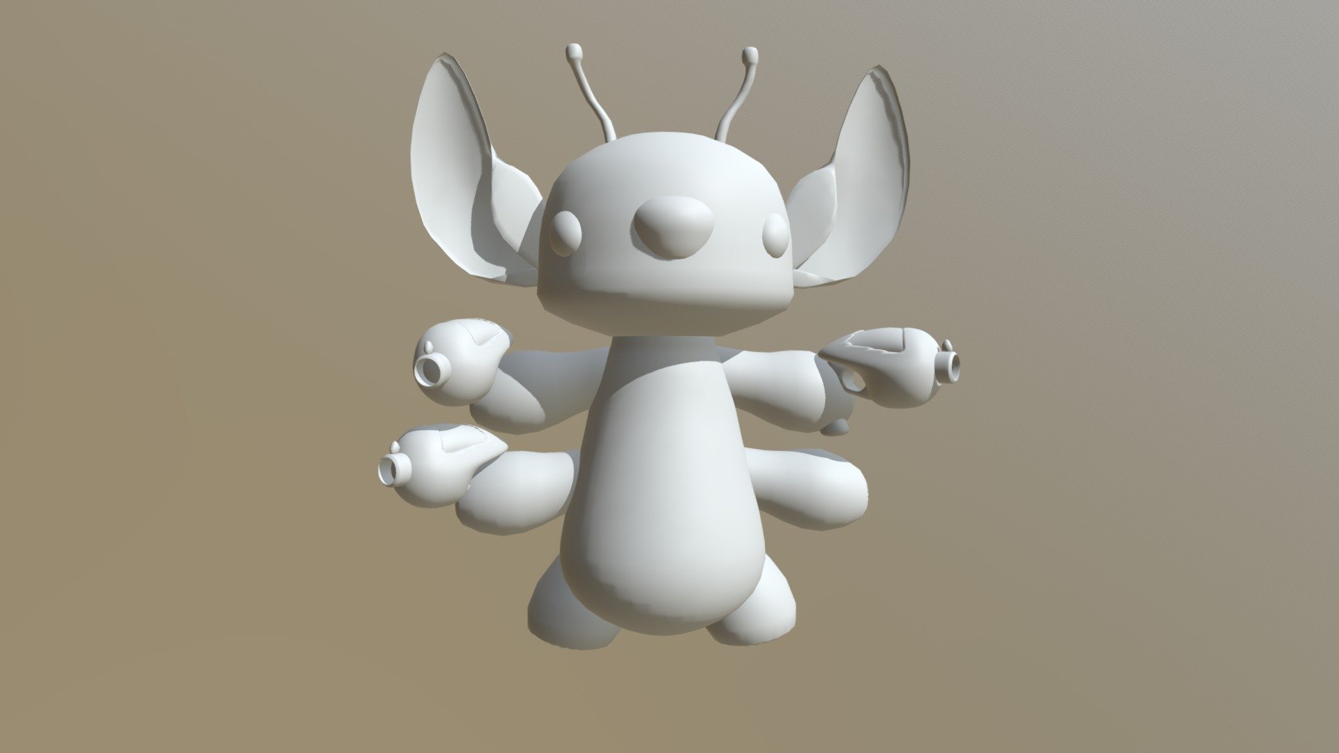 Stitch - 3D model by Hayden J. SPence (@19hjs01) [0c31842] - Sketchfab