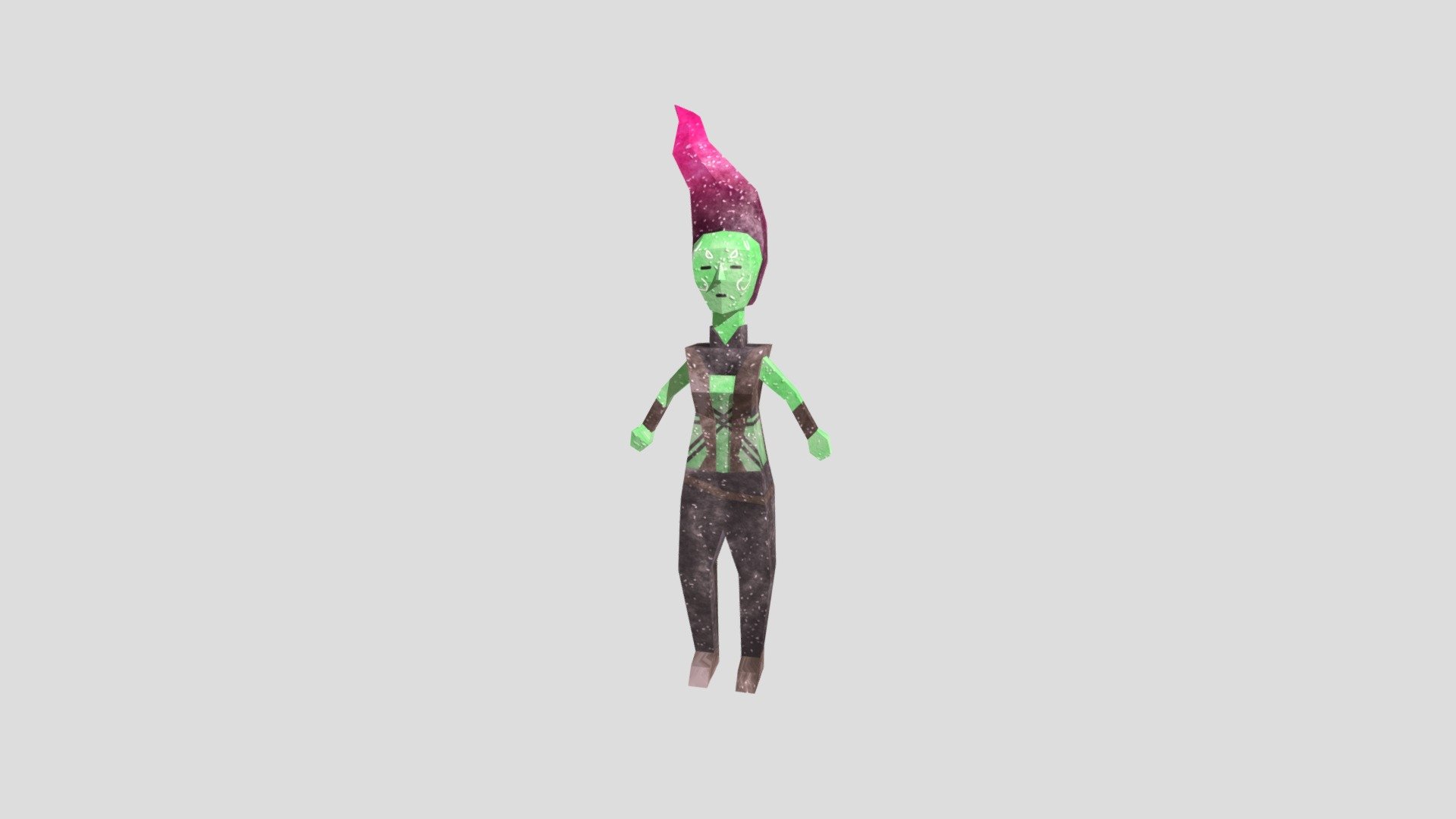 Frozen Gamora