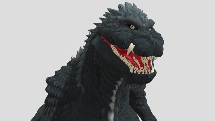 Godzilla ultima V2 by Gobrus 3D Model