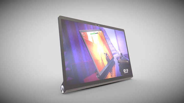 Lenovo Tabs - Yoga 13 3D Model