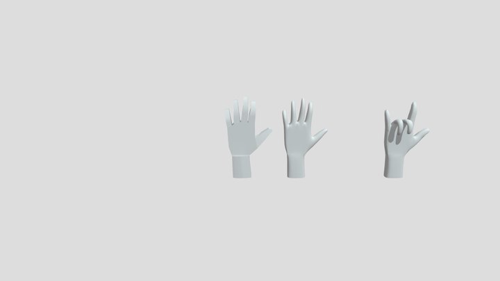 Practica De Mano 3D Model