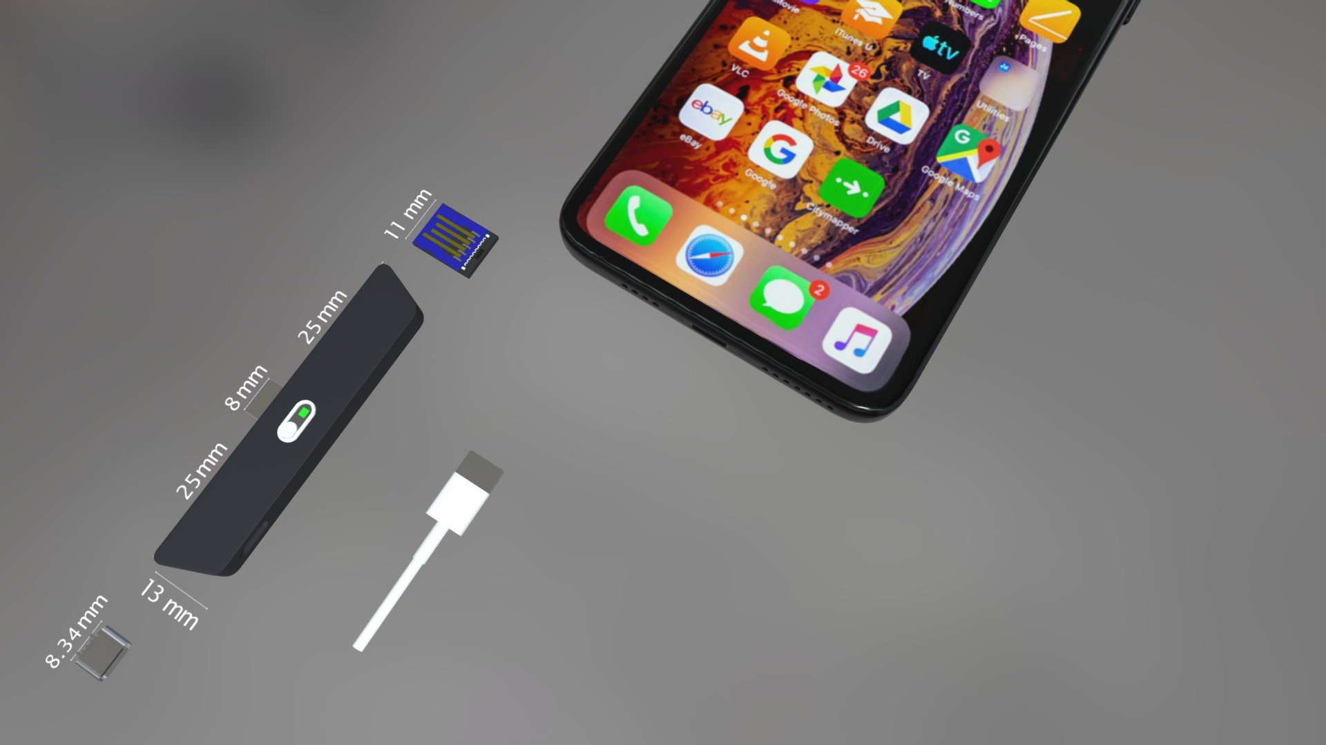 iphone gadget — Sketchfab embed 3D viewer