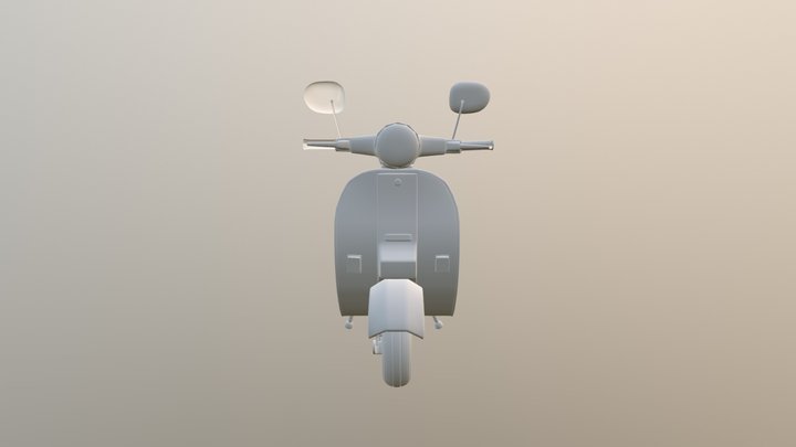 Moto2 3D Model