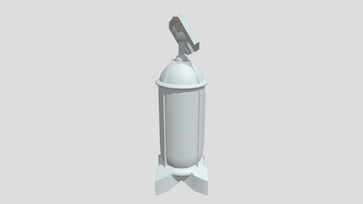 SM Mars Water Tank 3D Model