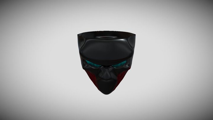Shadow Lucius Mask 3D Model