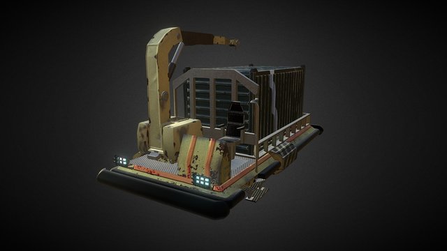 Platform 3D Model